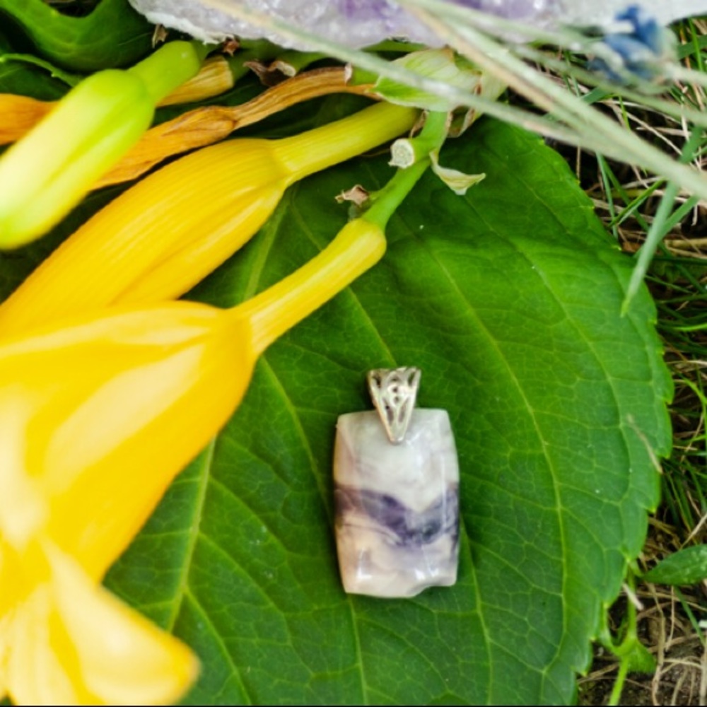 Small Amethyst Stone Pendant